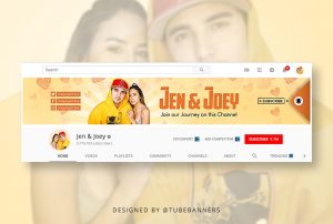 Couple YouTube Channel Art