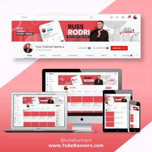 Influencer YouTube Banner Design